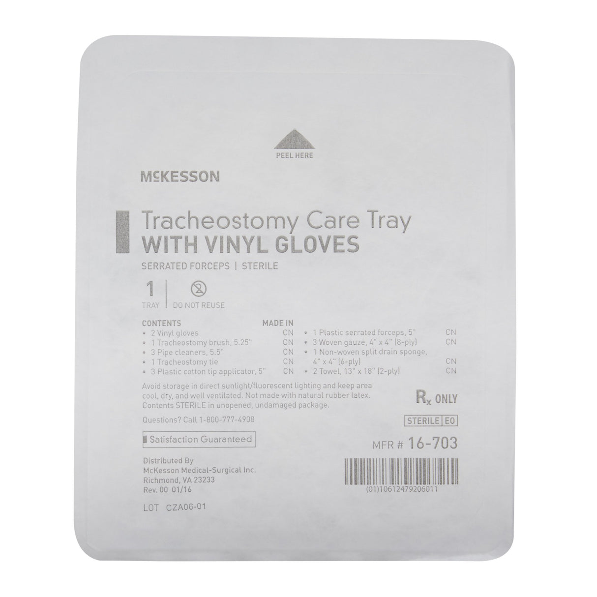 Tracheostomy Care Kit McKesson - BeHope