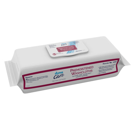 Personal Cleansing Wipes Dynarex® Soft Durable Alcohol Free - BeHope