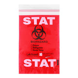 Specimen Transport Bag Lab Guard® with Document Pouch Zip Closure Biohazard Symbol - BeHope