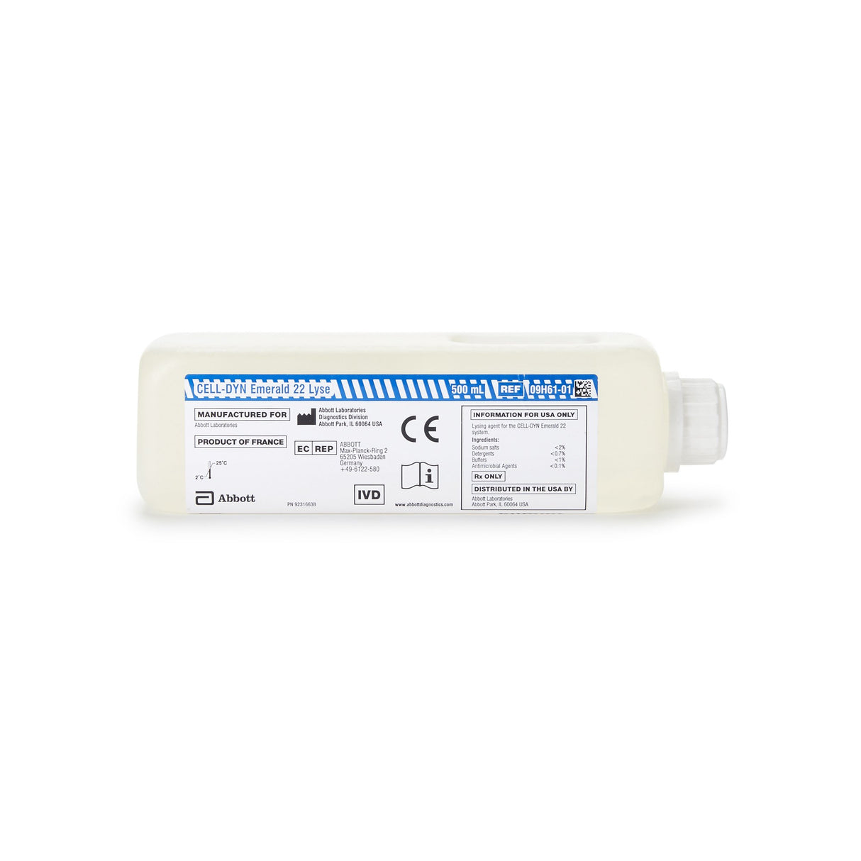 Cell-dyn® Emerald Lysing Reagent for 22 Hematology Analyzer - BeHope