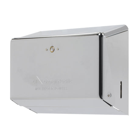 Paper Towel Dispenser Georgia-pacific® Manual Key Lock Metal Wall Mount - BeHope