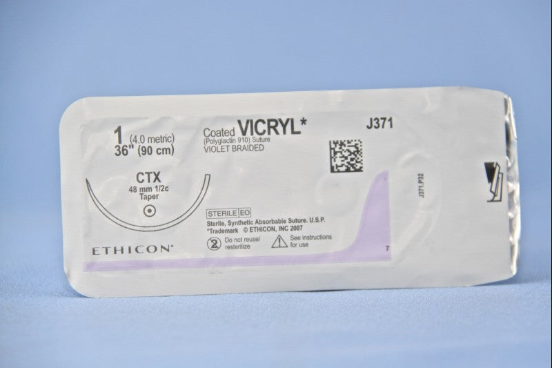 Absorbable Suture With Needle Coated Vicryl™ Polyglactin 910 for Soft Tissue - BeHope