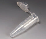 Microcentrifuge Tube Polypropylene Snap Cap Graduated Clear - BeHope