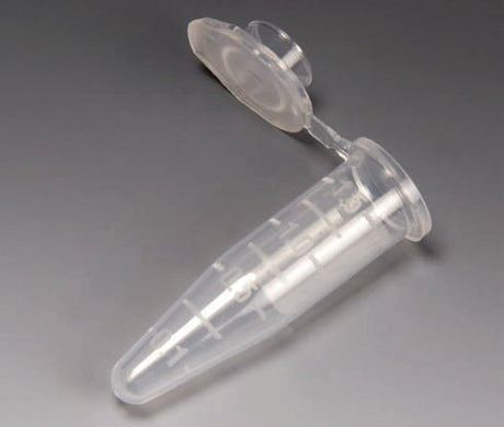 Microcentrifuge Tube Polypropylene Snap Cap Graduated Clear - BeHope