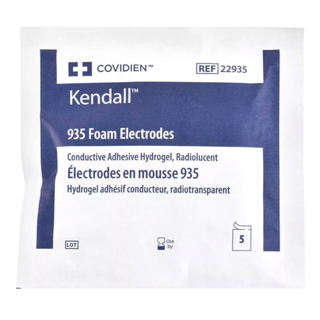 ECG Monitoring Electrode Medi-Trace® Snap Connector Conductive Adhesive Gel Foam Backing Adult Radiolucent / MR Tested 5 per Pack - BeHope