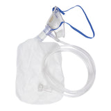 NonRebreather Oxygen Mask McKesson Elongated Style Pediatric Adjustable Head Strap / Nose Clip - BeHope