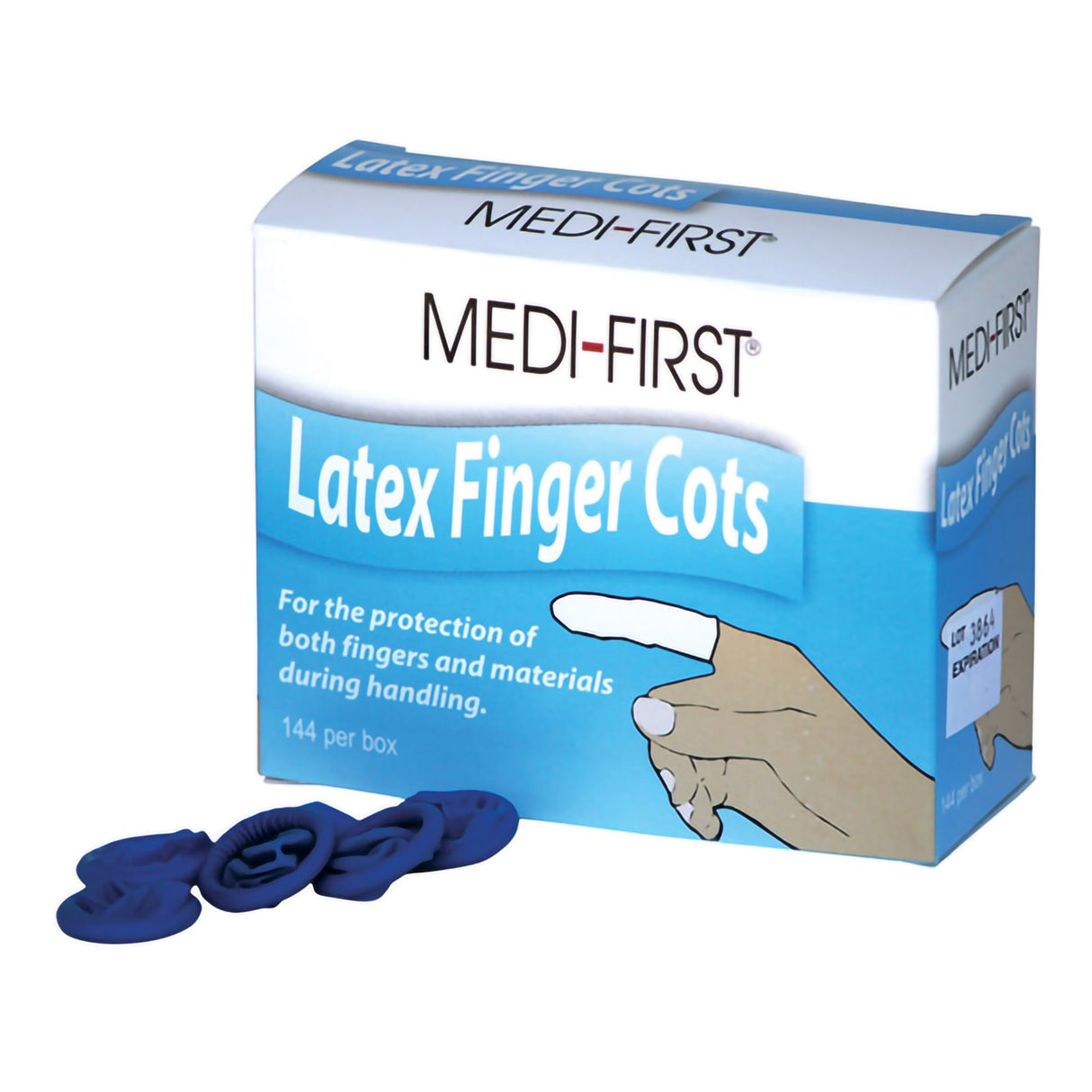 Medi-first® Pre-rolled Finger Cot for Bandage Protection - BeHope