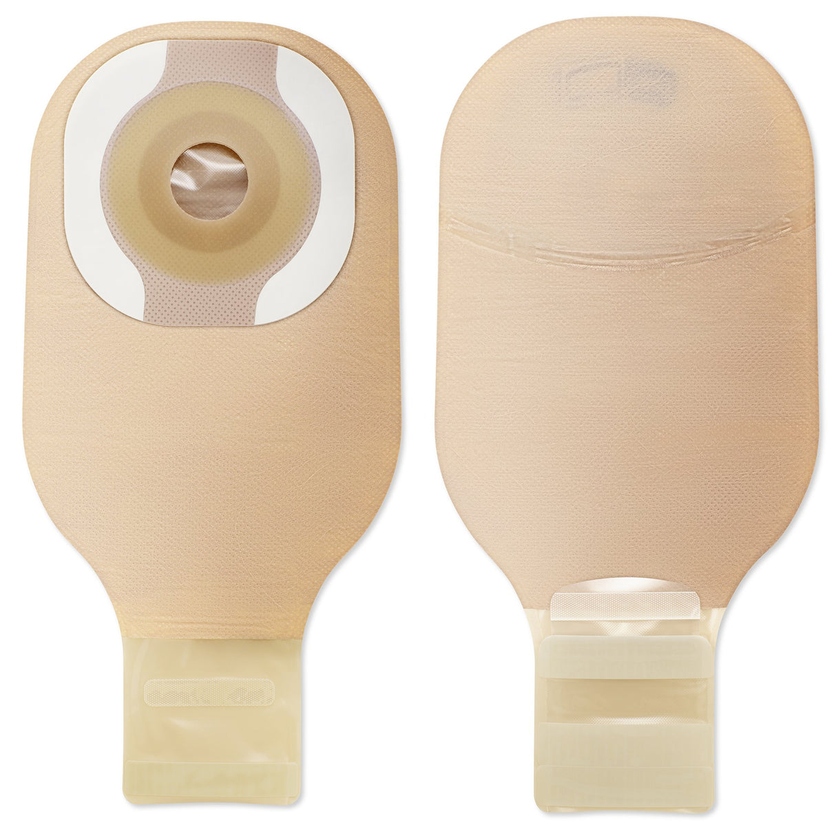 Ostomy Pouch Premier™ One-piece System Convex Flextend Barrier Comfort Panel Lock 'n Roll Drainable - BeHope