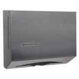 Paper Towel Dispenser K-c Professional Scottfold Stainless Steel Manual Pull Compact - BeHope