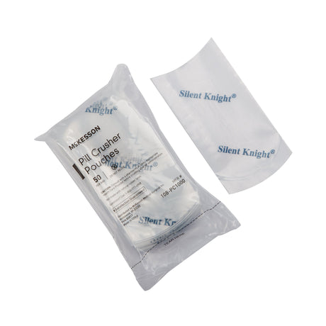 McKesson Silent Knight® Single Use Pill Crusher Pouches - BeHope