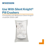 Pill Crusher Pouch McKesson Silent Knight® 2 X 4-1/2 Inch, Clear, Plastic - BeHope