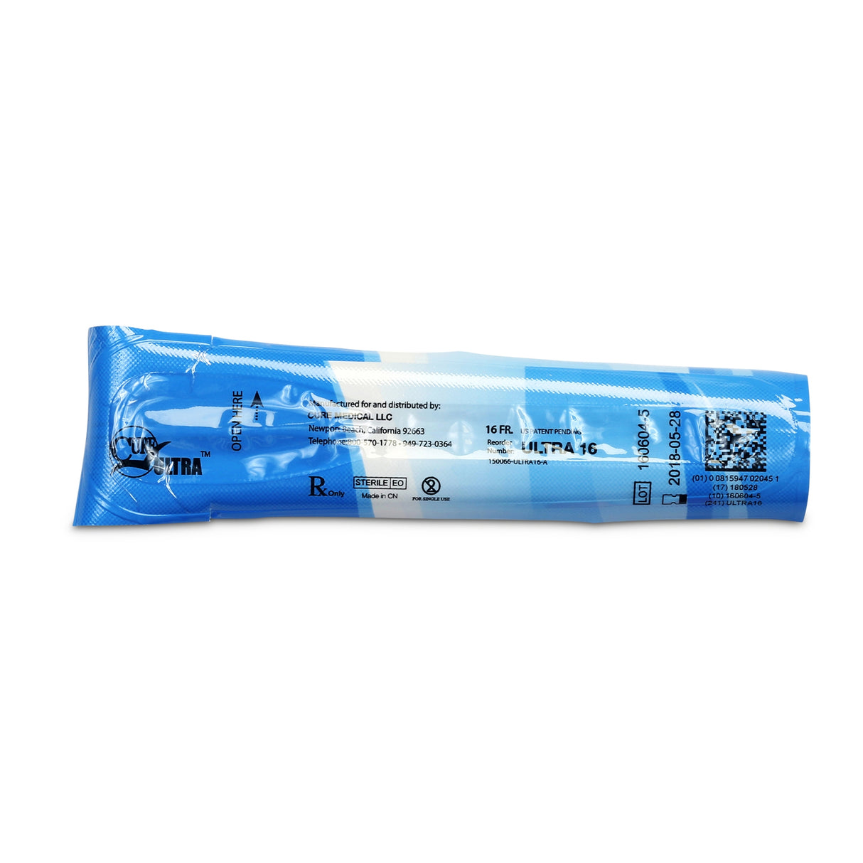 Urethral Catheter Cure Ultra® Straight Tip Lubricated Pvc - BeHope