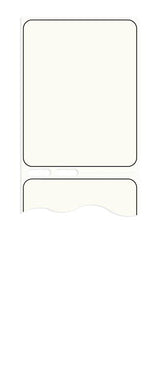 Blank Label DYMO® Printer Label White Thermal 1 X 2-1/8 Inch - BeHope