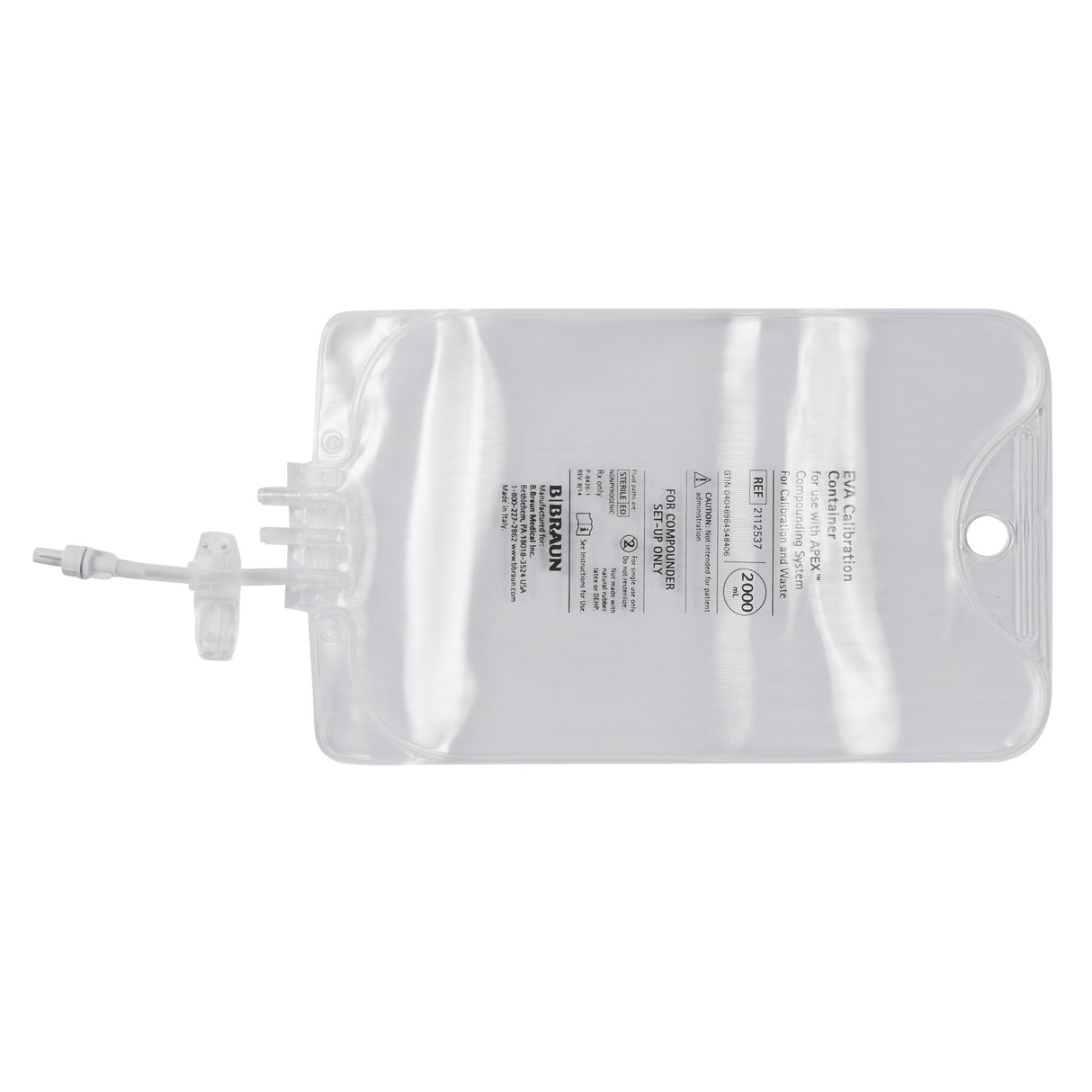 Calibration Bag Apex™ 2000 mL - BeHope
