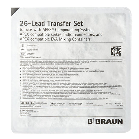 Transfer Set Apex® - BeHope