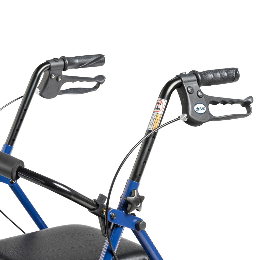Durable 4 Wheel Rollator with 7.5" Casters -BeHope