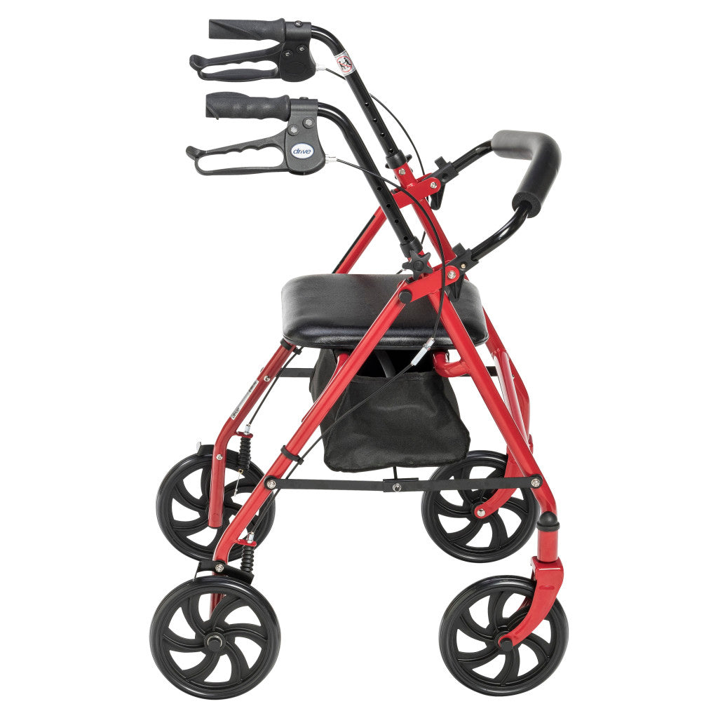 Durable 4 Wheel Rollator with 7.5" Casters -BeHope