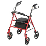 Durable 4 Wheel Rollator with 7.5" Casters -BeHope