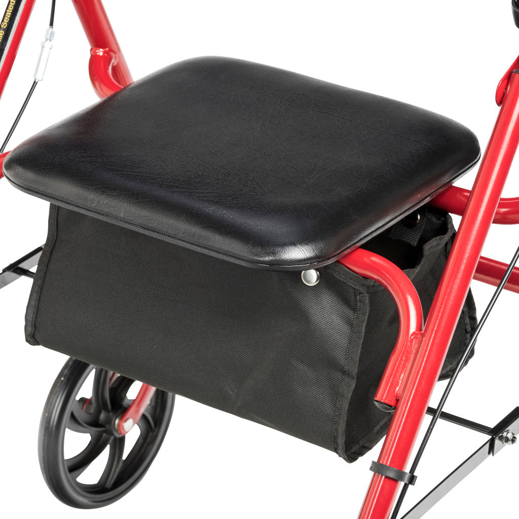 Durable 4 Wheel Rollator with 7.5" Casters -BeHope