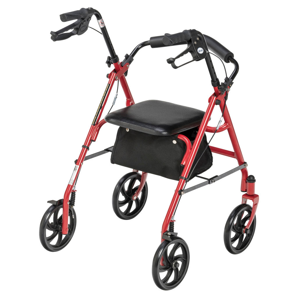 Durable 4 Wheel Rollator with 7.5" Casters -BeHope