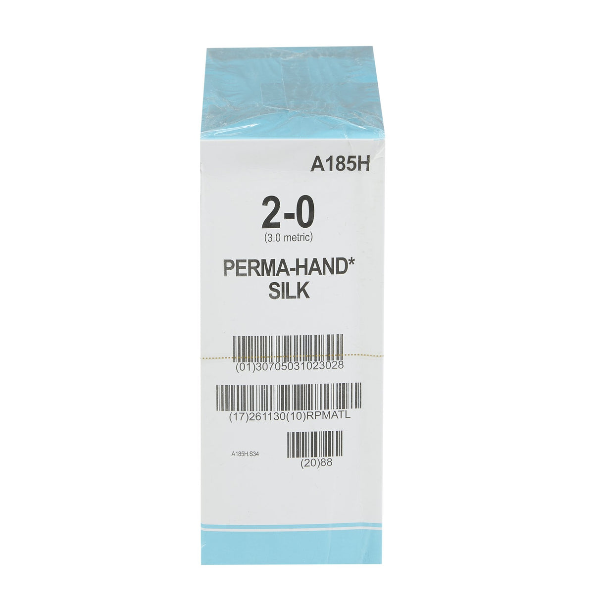 Nonabsorbable Suture without Needle Perma - Hand™ SUTUPAK™ Silk Braided Size 2-0 - BeHope