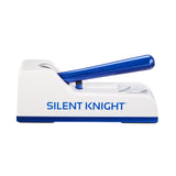 Pill Crusher Silent Knight® Hand Operated Blue / White - BeHope