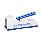 Pill Crusher Silent Knight® Hand Operated Blue / White - BeHope