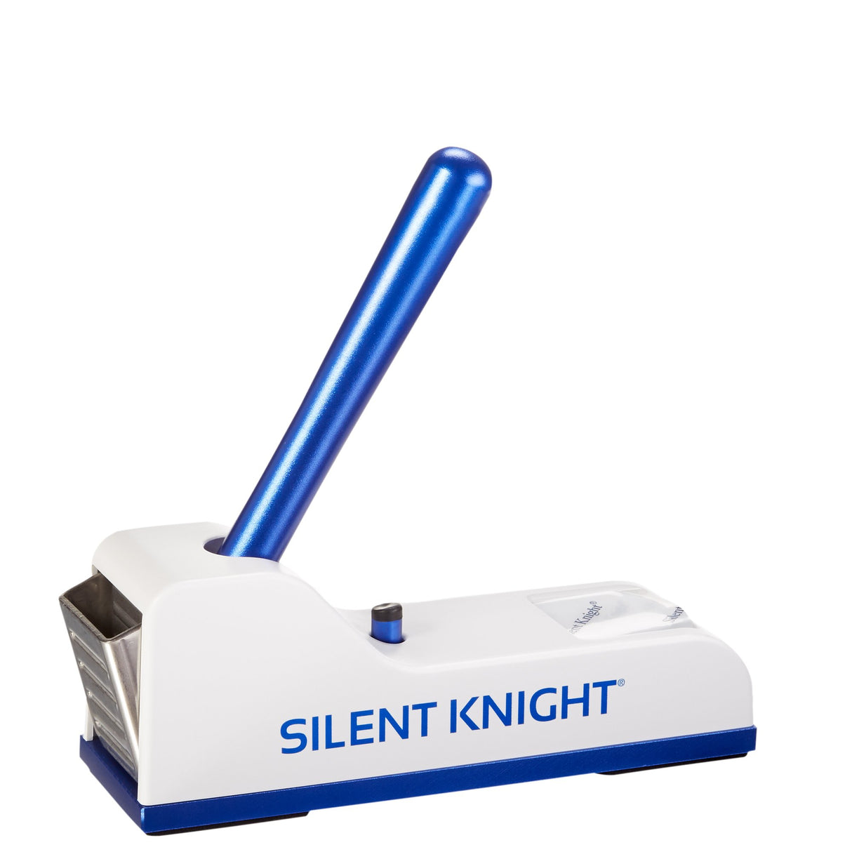 Pill Crusher Silent Knight® Hand Operated Blue / White - BeHope