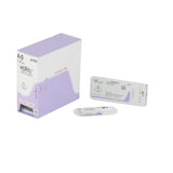 Absorbable Suture with Needle Coated Vicryl™ Polyglactin 910 SH 1/2 Circle Taper Point Needle Size 4-0 Braided - BeHope