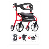 Nitro® Sprint Rollator With Accessories - BeHope