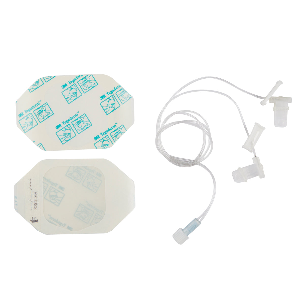 Sub-q Infusion Set High-flo™2 Comfortable with Tegaderm Dressing - BeHope