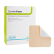 Foam Dressing ComfortFoamâ„¢ 4 X 5 Inch Without Border Film Backing Silicone Face Rectangle Sterile - BeHope