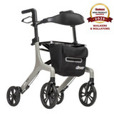 AeroWalk Ultra-Lite Rollator -BeHope