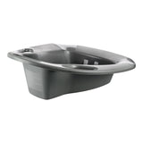 Stackable Bedpan McKesson Graphite 2 Quart / 1893 mL - BeHope