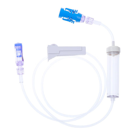 Chemolock® Secondary IV Administration Set with 0.2 Micron Filter for Chemotherapy - BeHope