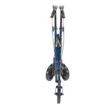 Deluxe 3 Wheel Aluminum Rollator, 7.5" Casters -BeHope