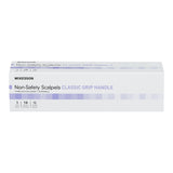 Scalpel McKesson Stainless Steel Plastic Handle Sterile Disposable - BeHope
