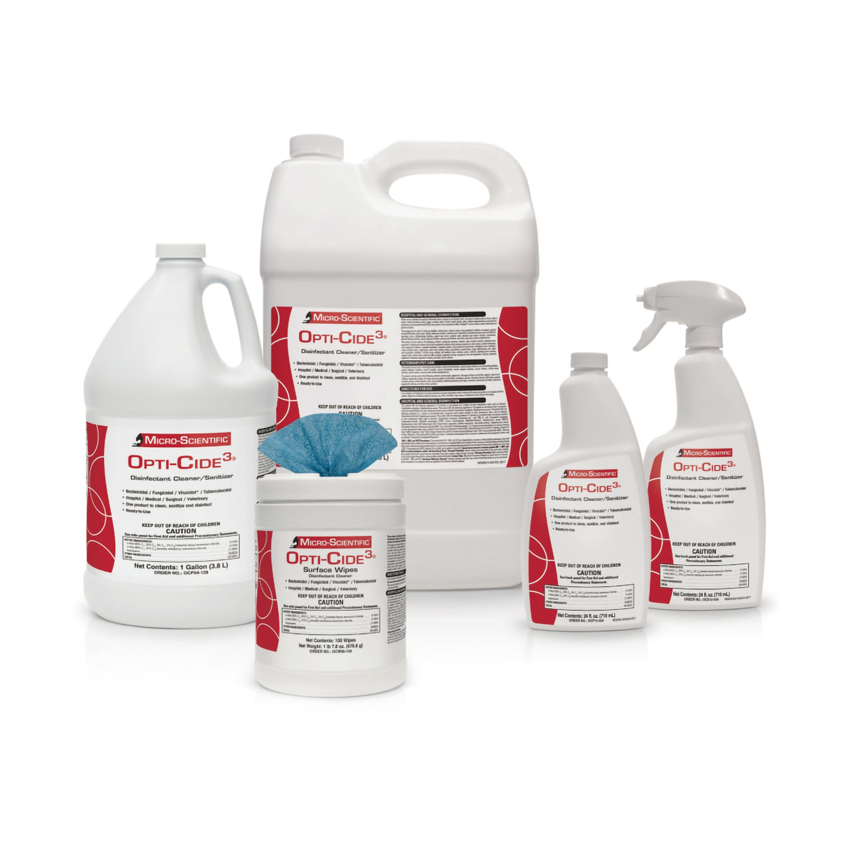 Surface Disinfectant Cleaner Opti-Cide3® Broad Spectrum Trigger Spray Liquid 24 oz. Bottle Alcohol Scent NonSterile - BeHope