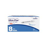Standard Insulin Syringe with Needle Ultra-Fine™ 0.3 mL 5/16 Inch 31 Gauge NonSafety Regular Wall - BeHope