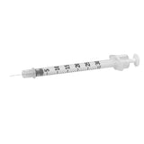 Standard Insulin Syringe with Needle Ultra-Fine™ 0.3 mL 5/16 Inch 31 Gauge NonSafety Regular Wall - BeHope
