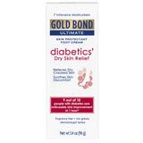 Foot Moisturizer Gold Bond® Medicated Diabetics' 3.4 oz. Tube Unscented Cream - BeHope