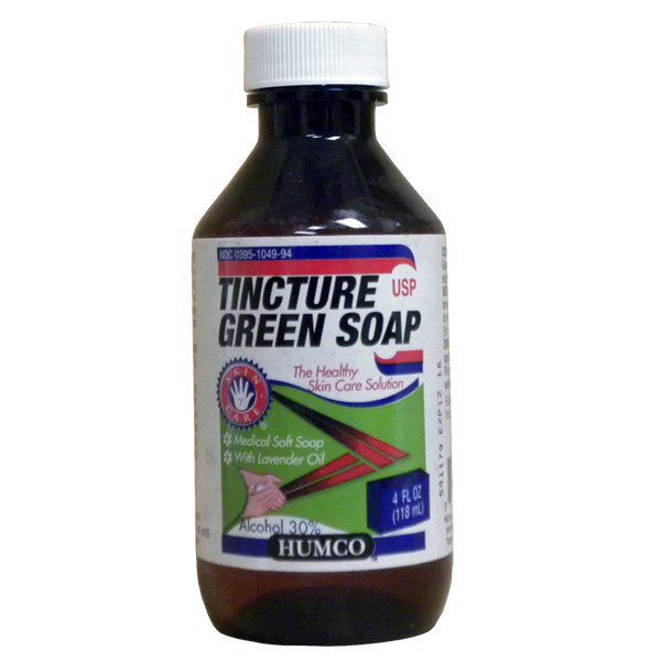 Tincture of Green Soap Humco Liquid 4 oz. Bottle Scented - BeHope