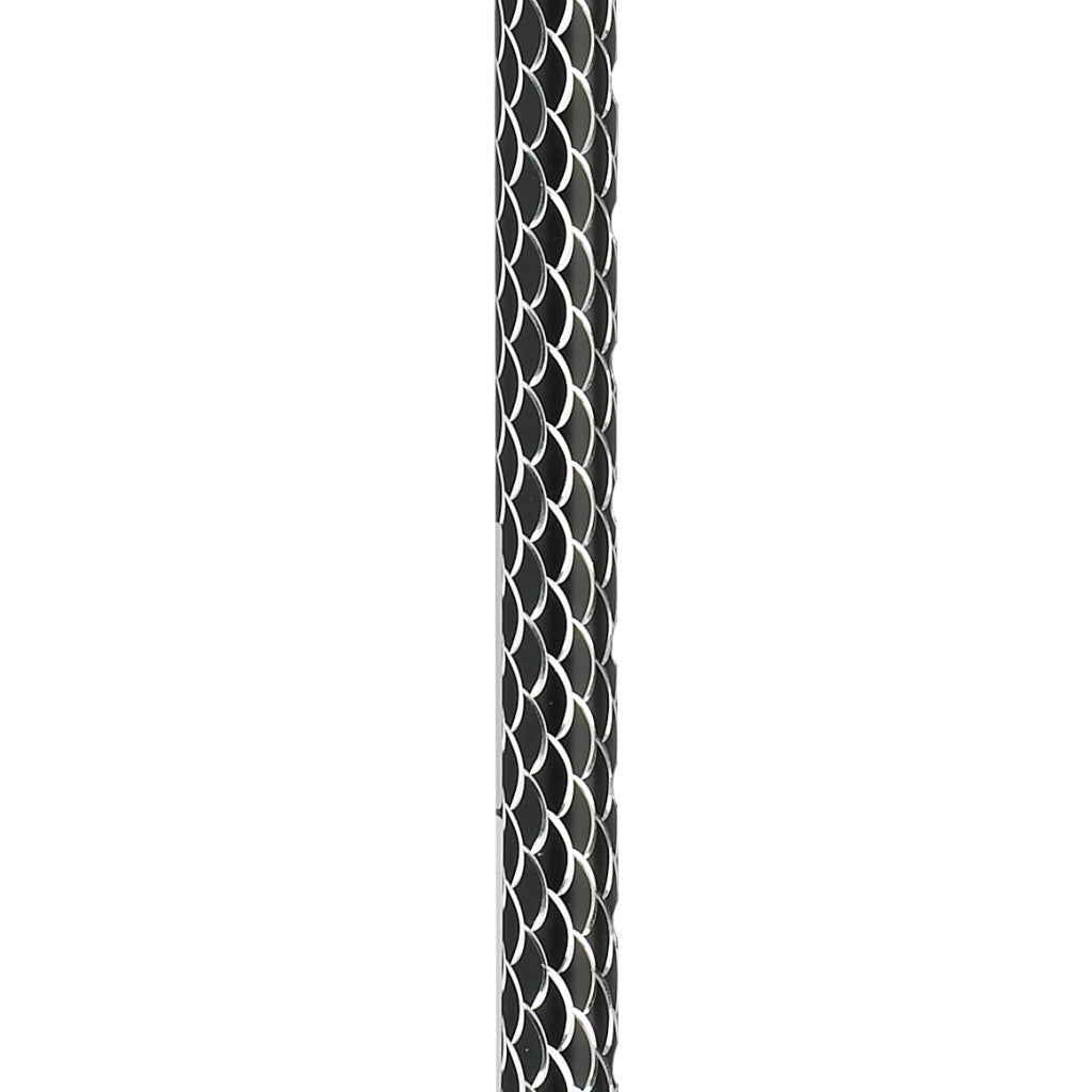 Offset Handle Cane Black Wave -BeHope