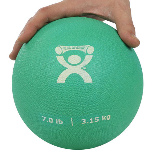 Ballon de rebond pliométrique 7 lb. Vert, diamètre 7