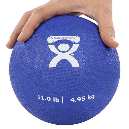 Ballon de rebond pliométrique 11 lb. Bleu, diamètre 7