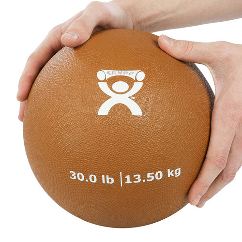 Ballon de rebond pliométrique 30 lb. Or, diamètre 9