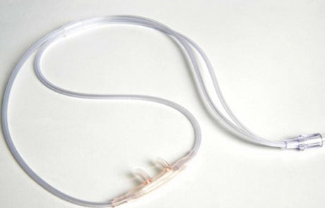 Nasal Cannula Salter Labs® Adult Curved Prongs 4 Foot Tubing - BeHope