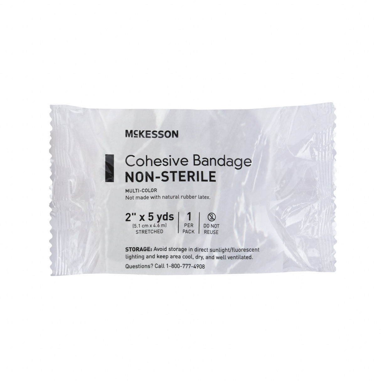 Cohesive Bandage Mckesson Self-Adherent for Light Compression and Support - BeHope