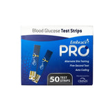Blood Glucose Test Strips Embrace® 50 Strips per Pack - BeHope