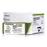 McKesson Nonabsorbable Nylon Monofilament Suture with Precision Reverse Cutting Needle - BeHope